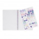 Legami notesz A4, 160 old, spirál, vonalas, Tarot STATIONERY