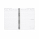 AG2612157 Legami határidőnapló (15x21 cm, spirálos) heti, csillagképes 2026