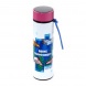 Puckator rozsdamentes acél thermo kulacs digitális hőmérővel, 450 ml, Minecraft Axolotl