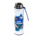 Puckator rozsdamentes acél thermo kulacs digitális hőmérővel, 450 ml, Minecraft Axolotl