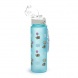 Puckator kulacs, 600ml, csőrös, ütésálló, világoskék Pusheen Macska Lufikkal