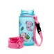 Puckator kulacs, 350ml, csőrös, ütésálló, világoskék, Axolotl Édes Állatok