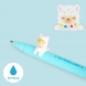 Legami zselés toll, láma figurával, égkék tintával, Lovely Friends STATIONERY