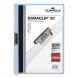 Durable Duraclip clip-mappa, 30 lapig, kék