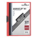 Durable Duraclip clip-mappa, 60 lapig, piros