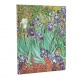 Paperblanks határidőnapló 18 hó (2025.júl-2026.dec.heti) Ultra, vertical, Van Goghs Irises