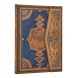Paperblanks határidőnapló 2027 Safavid Indigo Midi, (vertical)