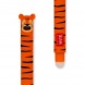 Legami zselés toll, radírozható, tigris, narancs tintával STATIONERY