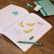 Legami zselés toll, radírozható, gorilla, fekete tintával STATIONERY ÚJ