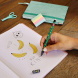 Legami zselés toll, radírozható, gorilla, fekete tintával STATIONERY ÚJ