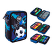 CoolPack Töltött tolltartó 3 emeletes 2026 JUMPER 3 Football Navy
