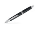 Capless Graphite Rhodium Trims töltőtoll kárómintás fekete FINE