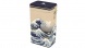 Fridolin Csatos fémdoboz 11x18x7,4cm, Hokusai The Great Wave