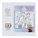 Scooli számok szerinti színező 10 db filctollal, Frozen (6)