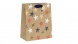 BSB Glick ajándéktasak (26x31,5x13,5 cm) kraft, csillagos (5)