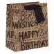 BSB ajándéktasak (20x22,5x10 cm) kraft, Birthday (6)