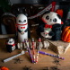 Legami szilikon hengertolltartó 2:1 (18,5x6,3 cm) pandás, Halloween KAWAII (6)