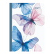 BSB határidőnapló (10,7x15,2 cm, heti) Butterfly, pillangó, Lady Journal 2027