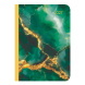 BSB határidőnapló (10,7x15,2 cm, heti) Marble, zöld, márványmintás, Lady Journal 2027