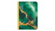 BSB határidőnapló (10,7x15,2 cm, heti) Marble, zöld, márványmintás, Lady Journal 2027