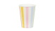 PartyDeco papírpohár, 6db, 400ml, színes csíkos