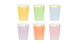 PartyDeco papírpohár, 6db, 220ml, színes Mix