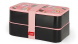 Legami ételtároló doboz evőeszközzel, emeletes (1200 ml), sushi cat, ON THE GO