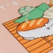 Grupo Erik vegán bőr egérpad, Pusheen Sushi (6)