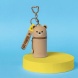 Legami kulcstartó, mini Kawaii tolltartóval, macis