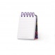 Legami mini jegyzettömb (7x10 cm, 220old, spirál) virágos STATIONERY