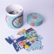 Miquelrius puzzle, 48 db-os (50 cm) Világtérkép (6)