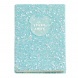 Miquelrius notesz, A6, 192 old. sima, csillogó, türkizkék