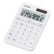 CASIO Asztali számológép, 12 számjegyű, NAGY DÖNTÖTT KIJELZŐ, Fehér
