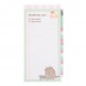 Grupo Erik mágneses jegyzettömb (10x21cm), Pusheen Foodie