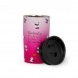 Legami hőtartó pohár, rozsdamentes acél, 0,275 l, pink, pandás ON THE GO