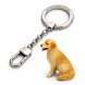 OXY 3D kutya kulcstartó, Golden retriever, sötét