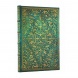 Paperblanks butikkönyv, Nature’s Grace, Emerald Flower, Mini, von. MEGSZ.