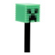 Puckator Toll Szilikon Topperrel, vékony hegyű + 2 tollbetét - Creeper - Minecraft