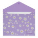 Legami irattasak patentos (A4 fekvő) lila, margarétás STATIONERY