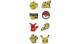 Blueprint radír szett, Pokemon Pika (5)