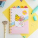 Grupo Erik spirálos projekt notesz (A5), Pusheen Fruits