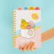 Grupo Erik spirálos projekt notesz (A5), Pusheen Fruits