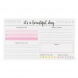 Legami jegyzettömb, 70lap, Beautiful Day / 3 STATIONERY