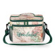Legami hőszigetelt ételszállító táska, zippzáros (7,7 L) térképes ON THE GO