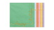 PartyDeco szalvéta 33x33cm, 2-rétegű, 12db, színes MIX, Happy Birthday