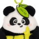 Legami kulcstartó, plüss figurával, panda HOME