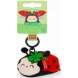 Legami kulcstartó, plüss figurával, katica SUPER SOFT (6)