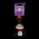 Legami kulcstartó, plüss figurával, drakula panda, Halloween (6)