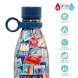 Legami kulacs, duplafalú rozsdamentes acél, 0,8 l, Life is a Journey ON THE GO