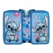Scooli háromszintes töltött tolltartó, Stitch